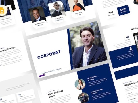 Corporat - Corporate Google Slides Template