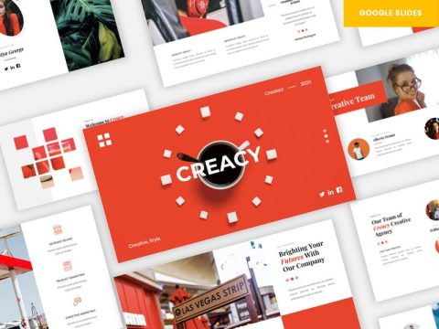 Creacy - Creative Business Google Slides Template C8LZ2H9