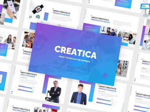 Creatica - Smart Technology Keynote Template MR62N6Z