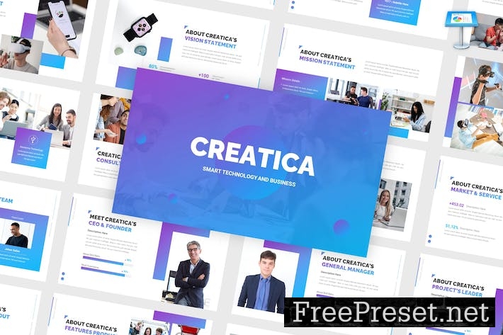 Creatica - Smart Technology Keynote Template MR62N6Z