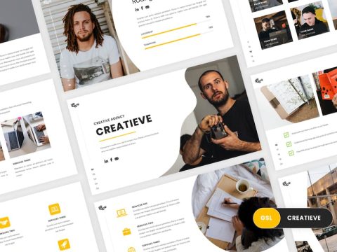 Creatieve - Creative Google Slides Template FFSFPWA