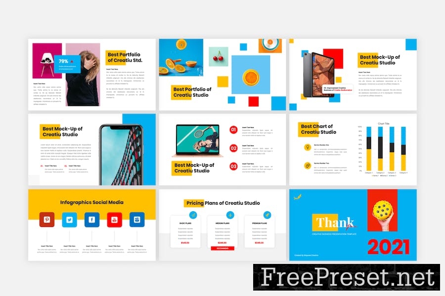 Creatiu - Creative Google Slides Template U79TFGE