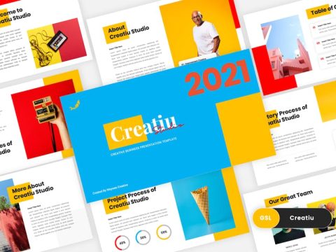 Creatiu - Creative Google Slides Template U79TFGE