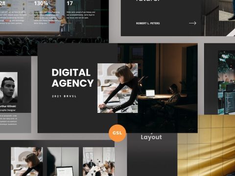 Creative Business Google Slides Template RB6J2LX