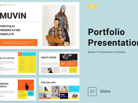 Creative Orange Yellow Company Portfolio 002 HSQMQPG