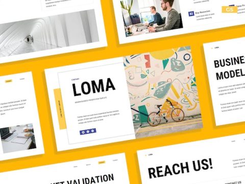 Creative White Yellow Modern Corporate Profile 011 PUCUNRC