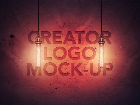 Creator Logo Mock-up / Light Edition