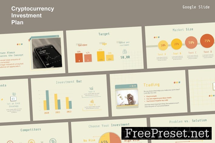 Crypto Currency Investment Plan Google Slide WG2WT78