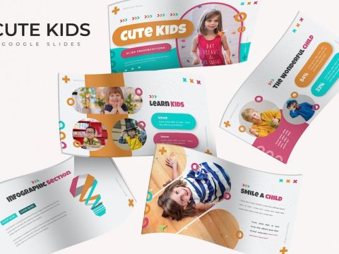 Cute Kids - Google Slides Template VZEZBCH