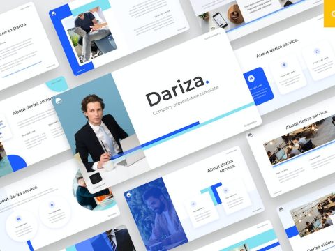 Dariza - Company Google Slides Template AFDJADT