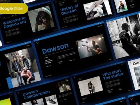 Dawson - Business Google Slide Template BFRX69H