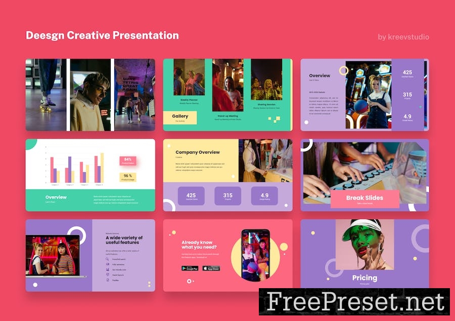 Deesgn - Creative PowerPoint Presentation RPVY9X6