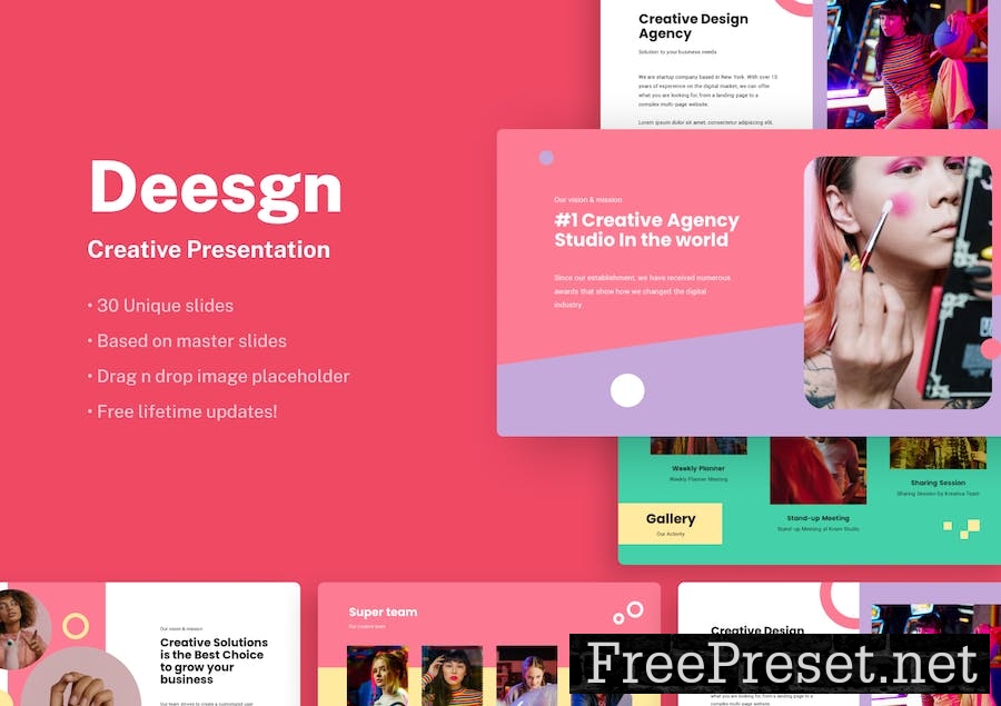 Deesgn - Creative PowerPoint Presentation RPVY9X6