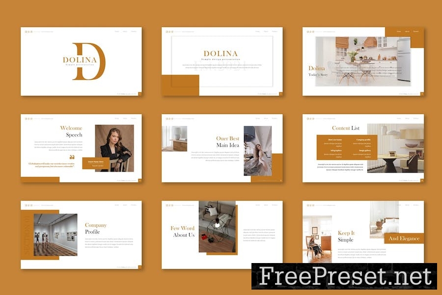 Dolina - Google Slide Template EV97YSM