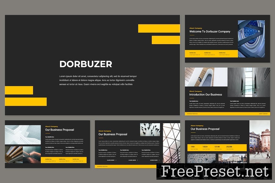 Dorbuzer - Business Proposal Google Slides DB5FRAV