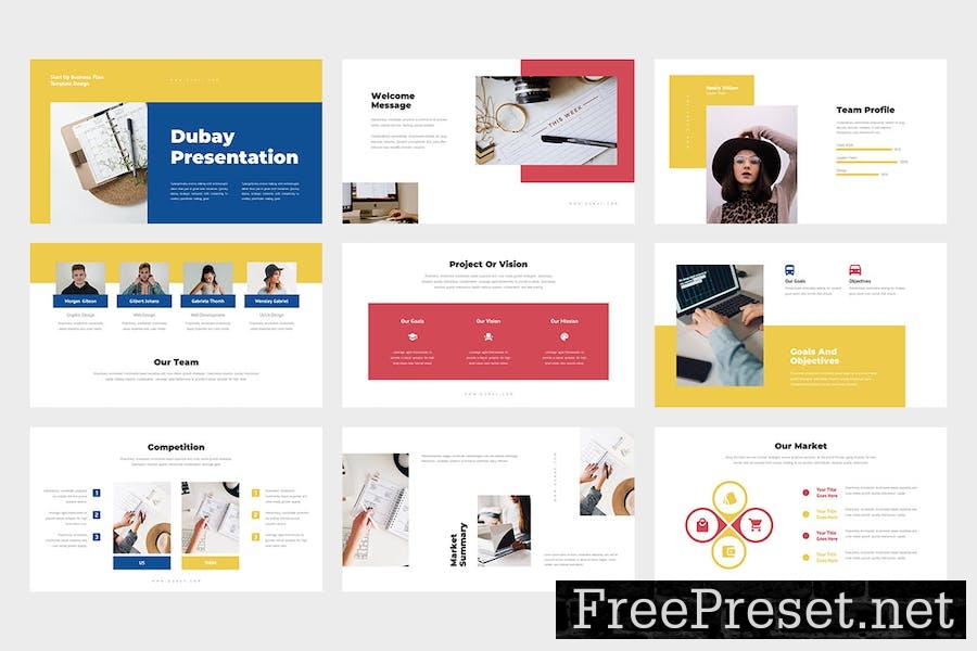 Dubay : Startup Business Plan Google Slides 98F758B