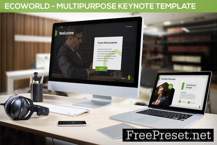 Ecoworld - Multipurpose Keynote Template YEW8H8