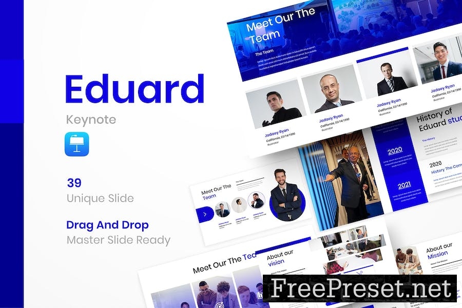 Eduard – Business Keynote Template RMGKQWR