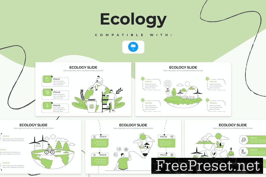 Education Ecology Keynote Infographics 6K8EDXH