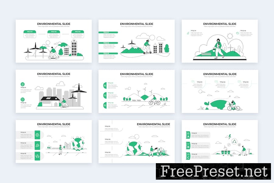 Education Environmental Keynote Infographics WACQ76M