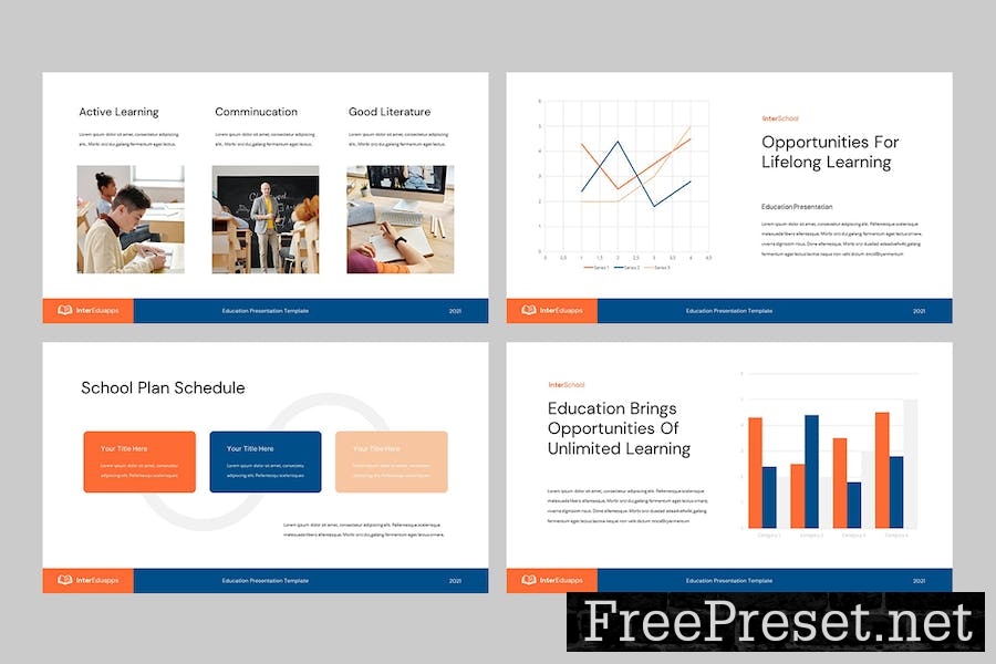 Education Google Slides Template LB3G65S