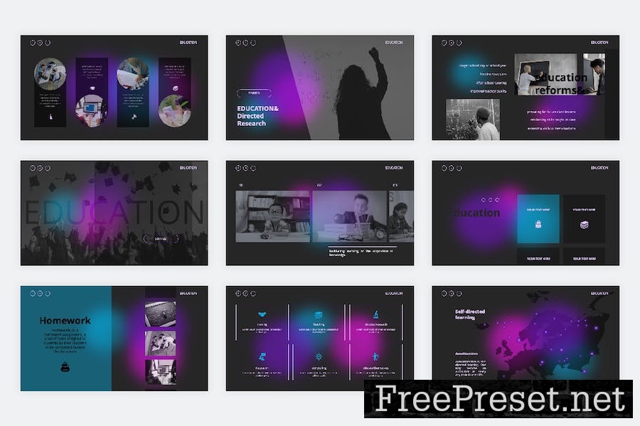 Education PowerPoint Template 7ZKM4GR