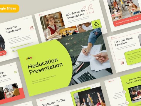 Education School Google Slides Template MZA7ZDC