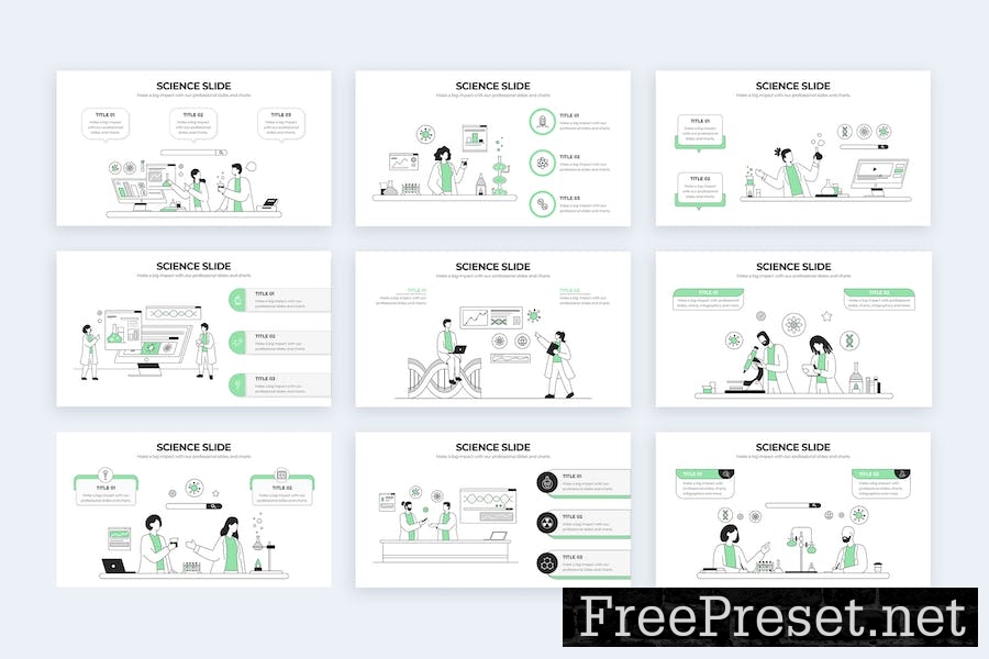 Education Science Keynote Infographics YP6N4MF