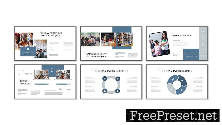 Educay Education Presentation Google Slide Template 7CQSLAH