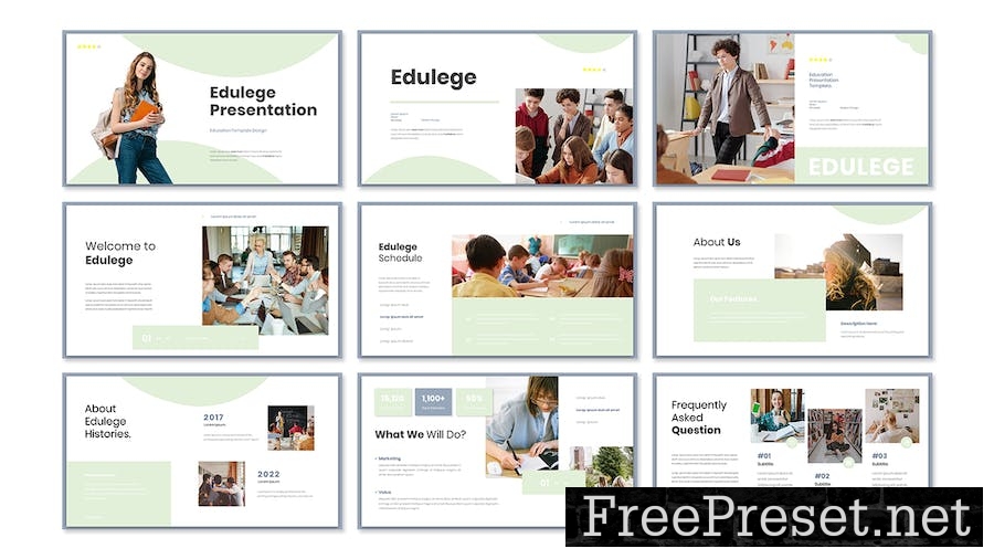 Edulege - Business Presentation Google Slide 79WPKTP