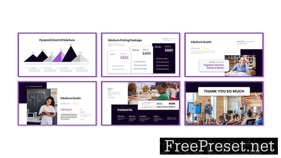 Edulture - Education Presentation Keynote Template LWDSXX3