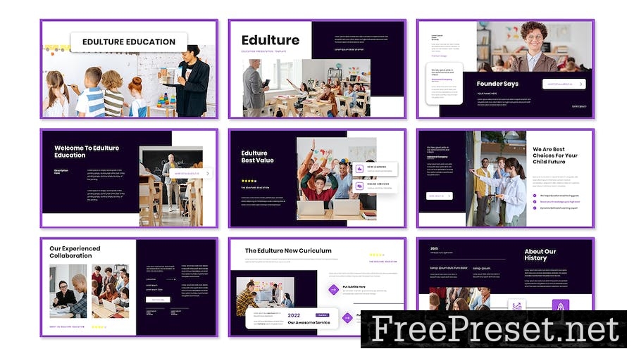 Edulture - Education Presentation Keynote Template LWDSXX3