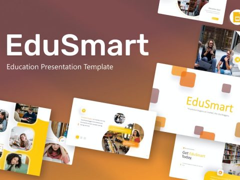 Edusmart Education Google Slides Template 5AEFQX6