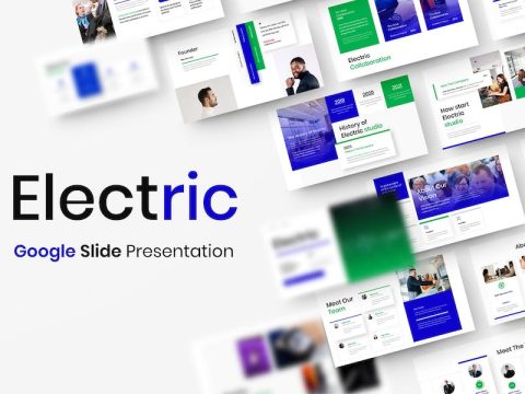 Electric - Business Google Slide Template H3PWKAM