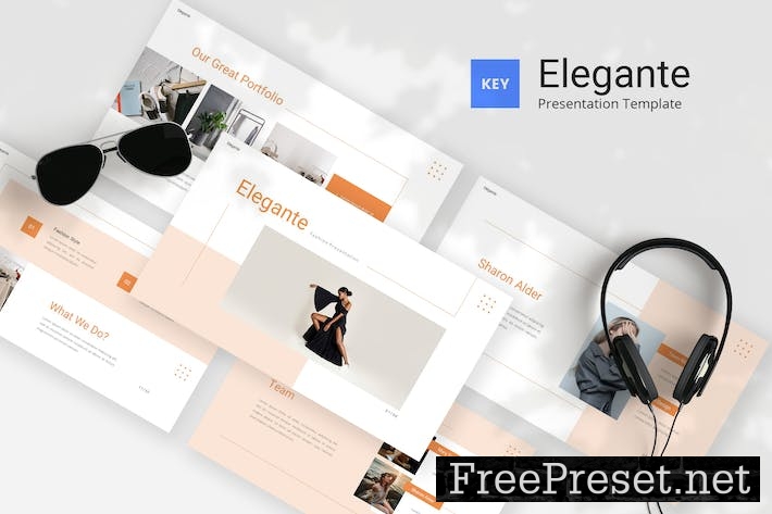 Elegante - Fashion Keynote Template KHUK2AT