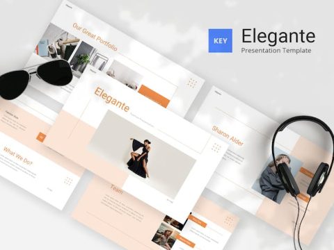 Elegante - Fashion Keynote Template KHUK2AT