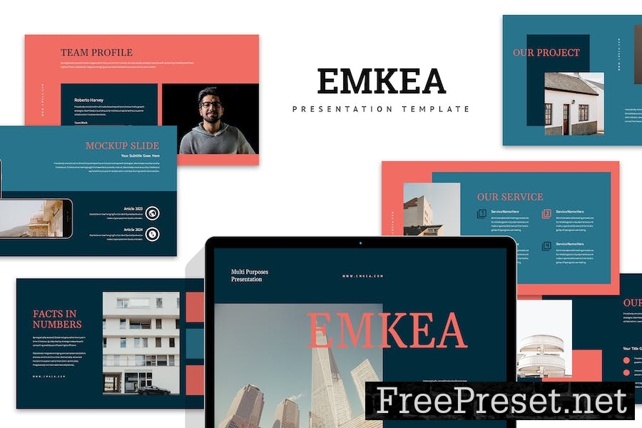 Emkea : Multi Purposes Business Google Slides K2L9FHY