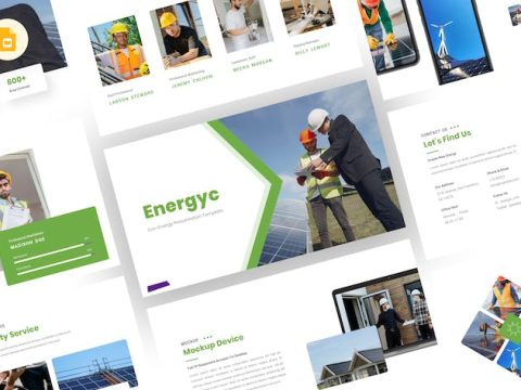 Energyc - Eco Energy Google Slides Template H4BTXHK