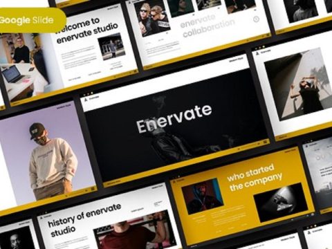 Enervate - Business Google Slide Template AMARUV9