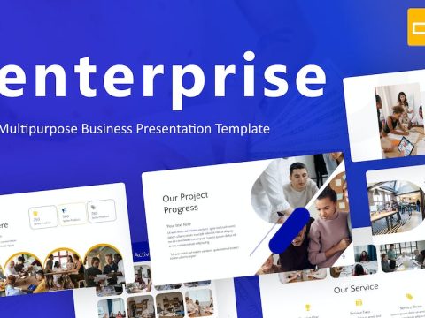 Enterprise Business Google Slides Template AGAFU4N