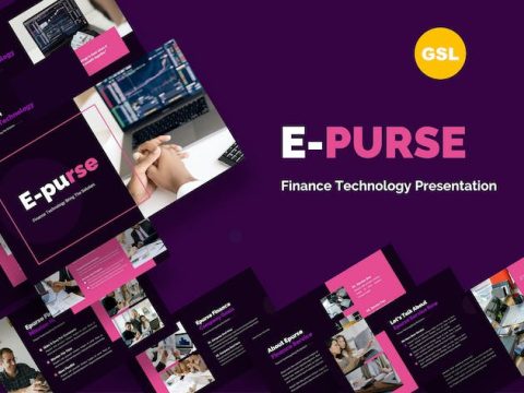 Epurse - Finance Technology Google Slides TF46TFF