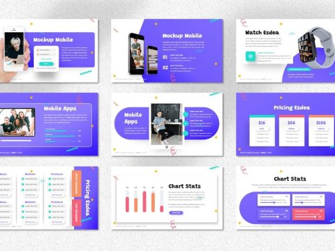 Esdea - Education Creative Googleslide Template SLF6MGF