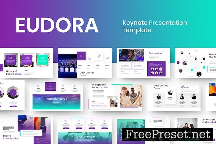 Eudora – Business Keynote Template L5LXXVK