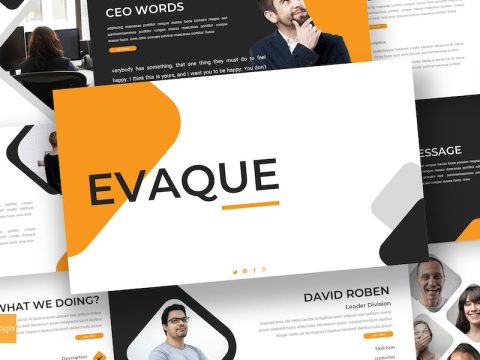 Evaque - Business Google Slides Template 627C5BP