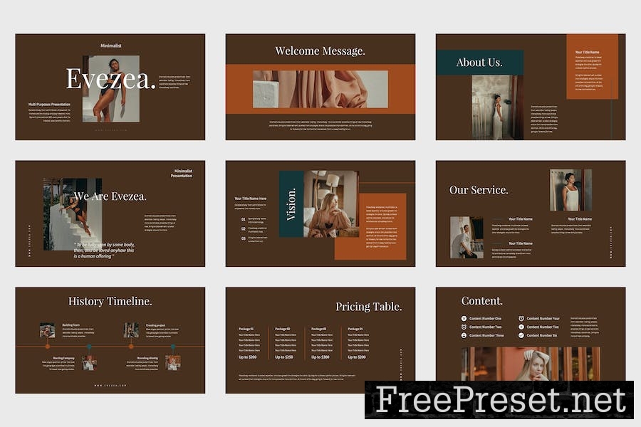 Evezea - Multi Purposes Google Slides Template N4ZAPCV