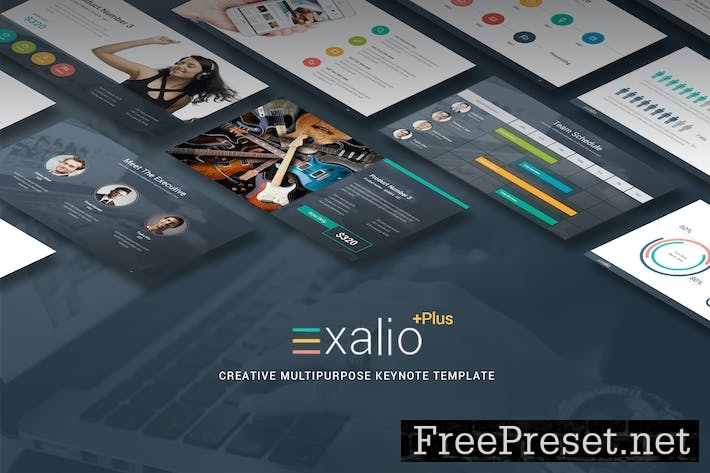 Exalio Plus - Multipurpose Keynote Template Z4TGGR