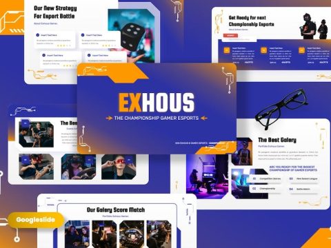 Exhous - Champion Gamer Googleslide Templates 5J9DX3H