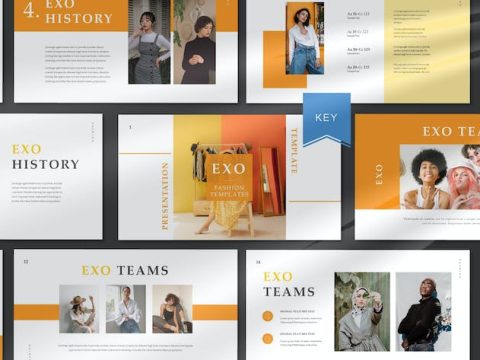 Exo Fashion Keynote Templates TJUK8PR