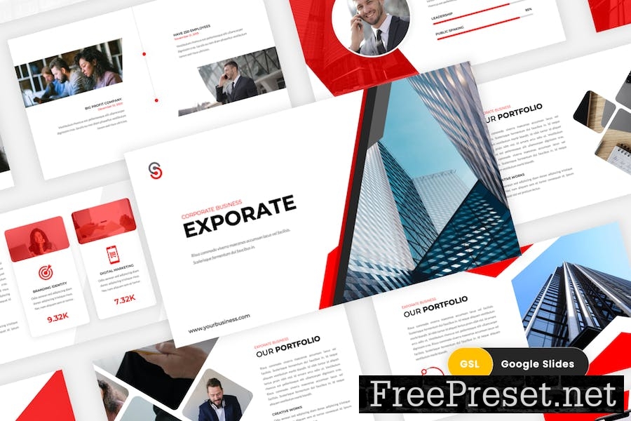 Exporate - Multipurpose Google Slides Template L6JS5AZ