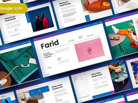 Farid - Business Google Slide Template 9KK6LMU